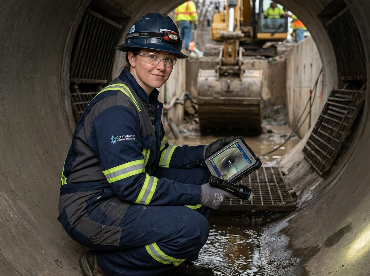 Sewer Line Inspection & Replacement in Blue Ridge